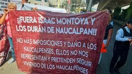 Protesta en Naucalpan