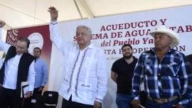 pueblo Yaqui AMLO agua Sonora