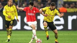 Chucky Lozano ante el Dortmund