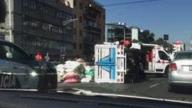 Accidente sobre Tlalpan