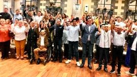 Enrique Vargas del Villar con liderazgos del PVEM