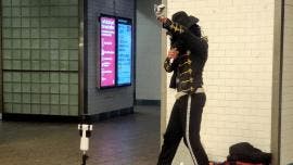 Michael Jackson vuelve a Times Square