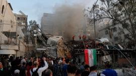 Consulado Irán en Siria, bombardeo israelí