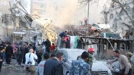 Consulado de Irán en Siria, bombardeado por Israel