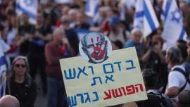 Israelíes en Jerusalén piden dimisión de Netanyahu