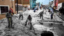 Fuertes lluvias y granizadas dejan múltiples daños materiales en Puebla  