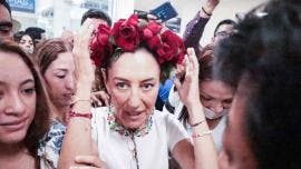 Claudia Sheinbaum votar ganar