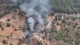 Explosión en Ocotepec