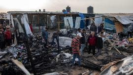 Rafah ataque israelí a campamento de refugiados