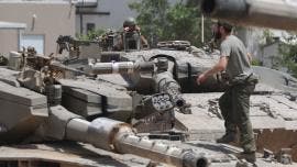 Tanques israelíes
