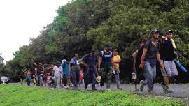 GN e INM frenan caravana migrante en Chiapas en vísperas de la elección