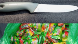 Detienen a vendedor de dulces