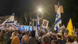 Por tercer día consecutivo, miles de israelíes se manifiestan contra el Gobierno Netanyahu