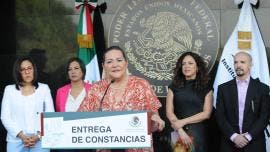 Guadalupe Taddei INE constancias diputados