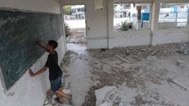 Más de 625 mil niños en Gaza llevan más de 8 meses sin acceso a la educación: UNRWA
