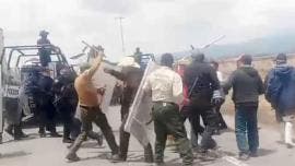 Perote Veracruz dos muertos porcina