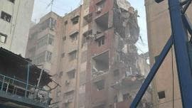 Ataque israelí contra un edificio en Beirut deja al menos un muerto y 68 heridos
