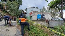 Cuchilla Padierna Tlalpan ladera desgaja