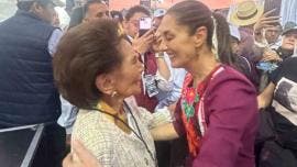 ‘Sería muy lindo’ si Ifigenia Martínez me entrega la Banda Presidencial: Sheinbaum