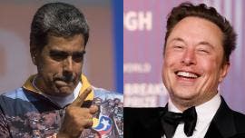 Elon Musk pelear Nicolas Maduro