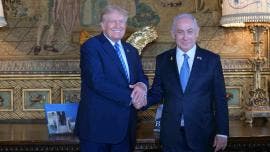 Trump se reúne con Netanyahu en Florida