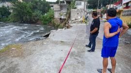 Incremento en el nivel del río Tula