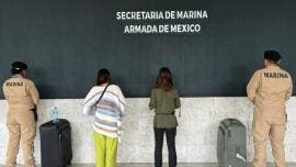 AICM cocaina rumanas detenidas