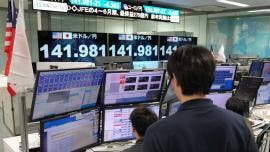 bolsa Tokio finanzas Nikkei yen
