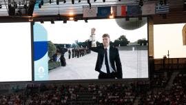 ceremonia clausura Juegos Olimpicos Leon Marchand