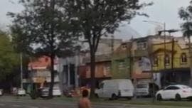Metrobus Barrio San Antonio desnudo