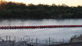 Texas boyas migrantes