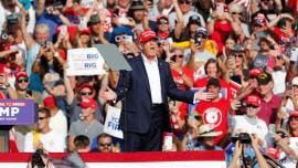 Trump vidrio blindado Servicio Secreto