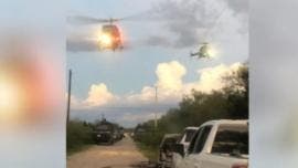 General Teran 12 civiles muertos
