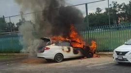 incendio auto Bachilleres 6