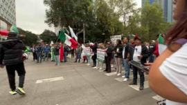Manifestantes del PJF en el Senado afectan la L7 del MB; consulta rutas alternativas aquí 