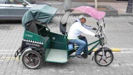 Operadores de ciclotaxis en Centro histórico deberán acreditar una capacitación  