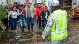 Censo de afectados por lluvias en Xochimilco supera las 300 viviendas