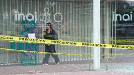 detienen vandalo Inai Tlalpan