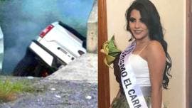 Exreina de belleza vuelca y muere calcinada tras ser perseguida en Villaldama, NL