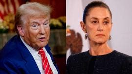 Donald Trump y Claudia Sheinbaum