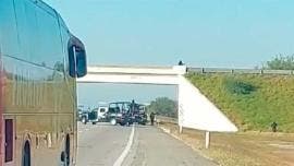 Balaceras en autopista Monterrey-Reynosa