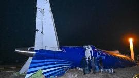 Avión derribado en Kazajistán