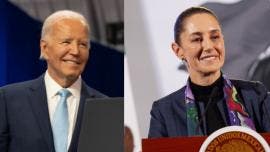 Biden agradece apoyo de Sheinbaum en incautación de fentanilo