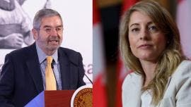 De la Fuente y ministra de Exteriores de Canadá discuten T-MEC y trabajo fronterizo