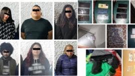 Detienen a seis en Venustiano Carranza por venta de droga