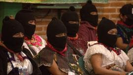 mujeres indigenas EZLN cuestionan reformas Sheinbaum