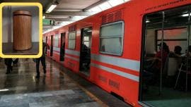 Metro de CDMX busca a dueños de una urna mortuoria extraviada en la Línea 6
