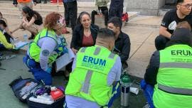 incendio Paseo Reforma 2 hospitalizados