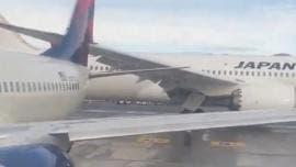 chocan aviones aeropuerto Seatle