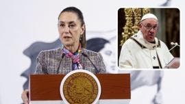 Sheinbaum llama ‘progresista’ al papa por nombrar a una mujer ‘gobernadora’ del Vaticano